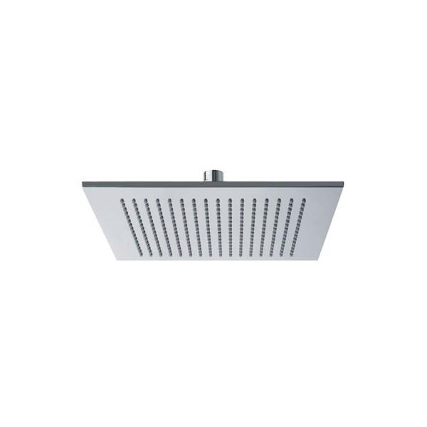 POMME DE DOUCHE SLIM LAITON CARRE 20 CM - CRISTINA ONDYNA SD20051