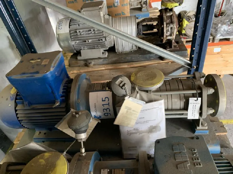 Pompe centrifuge auto-amorçante à canal latéral sterling sihi cehb 4102 d'occasion tf3az4ban - référence : c9315_0