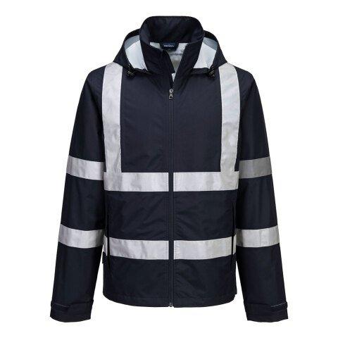 PORTWEST F442 VESTE DE PLUIE LÉGÈRE IONA PLIABLE MARINE FONCÉ - TAILLE M
