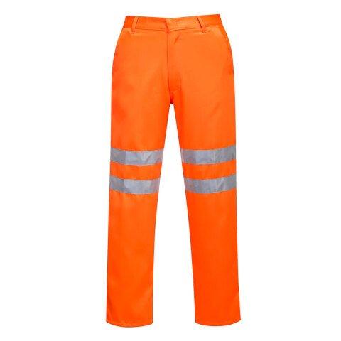 PORTWEST RT45 PANTALON HI-VIS POLY-COTON ORANGE - TAILLE XXL - STANDARD