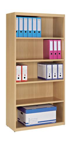 BIBLIOTHÈQUE HAUTE H 181 X L 90 X P 40 CM ALTYS HÊTRE