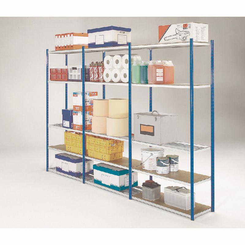 RAYONNAGE INDUSTRIEL COMPETITION - POLYVALENT - P. 40 CM - ELEMENT SUIVANT  - BLEU