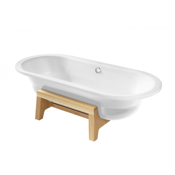 ROCA ART PLUS BAIGN 180X80 EXTERIEUR BLANC A/FAD BLANC - A22255F007