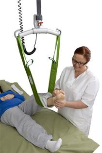 Sangle MultiStrap - Accessoire de levage pour soins, repositionnement et hygiène - Modèles en polyester lavable et version jetable_0