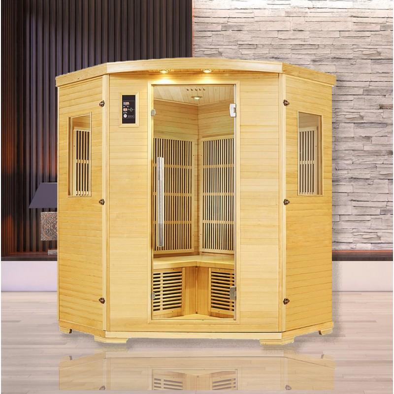 SAUNA INFRAROUGE NORDICA® CARBONE IR34 (3 À 4 PLACES) 150X150_0