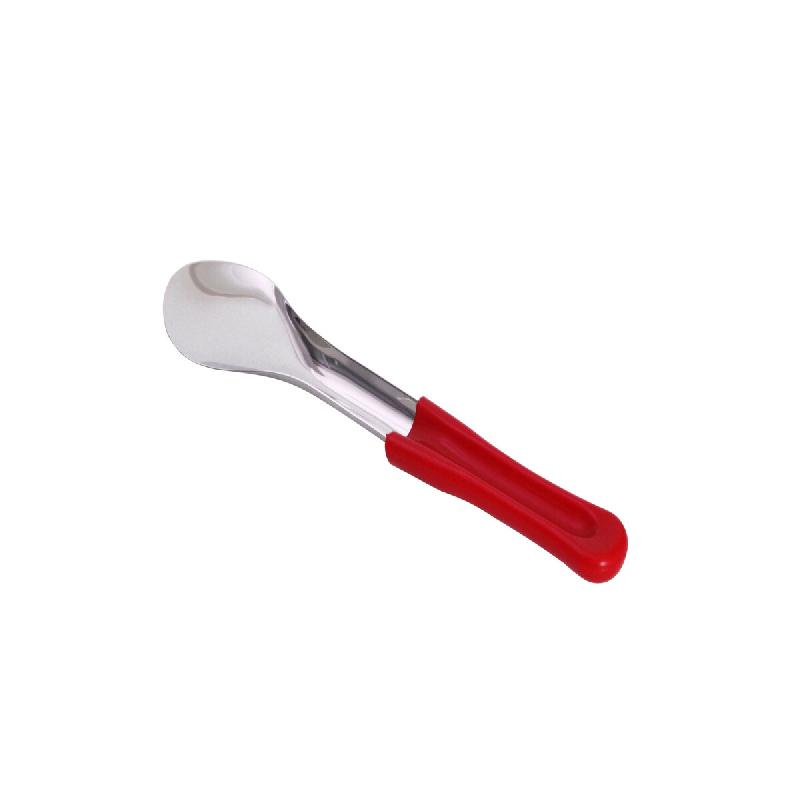 Schneider - Spatule à glace, acier inoxydable, manche rouge, 300 x 65 x 15 mm - rouge inox 195130_0