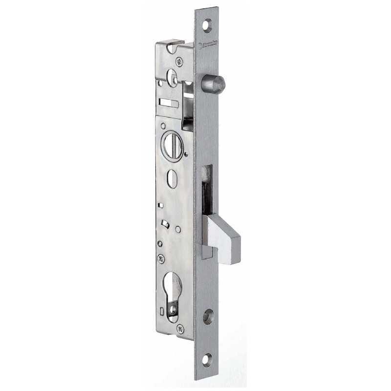 Serrure monopoint à larder série 2562 acier brut 244 x 22,5 x 45 mm Stremler ASSA ABLOY - multicolore métal 19190_0