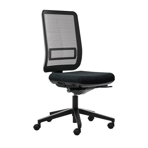 SIÈGE SYNCHRONE/ERGONOMIQUE NOIR OSCAR AVEC DOSSIER RÉSILLE - EOL