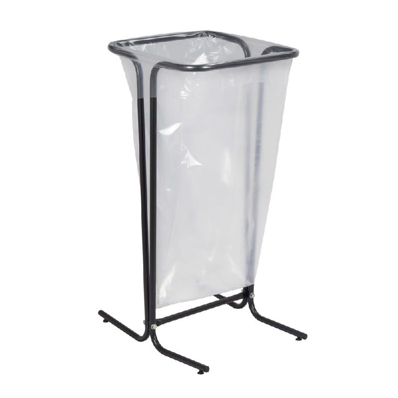 Support sac poubelle sur pieds Rossignol Tubag gris sans couvercle 110 L_0
