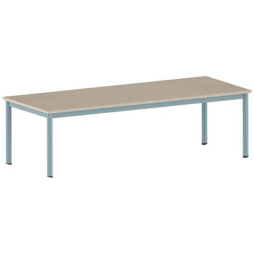 TABLE CARÉLIE 200 X 80 CM MOBILE T3 STRAT ÉRABLE LAGON 6027 - MOBIDECOR