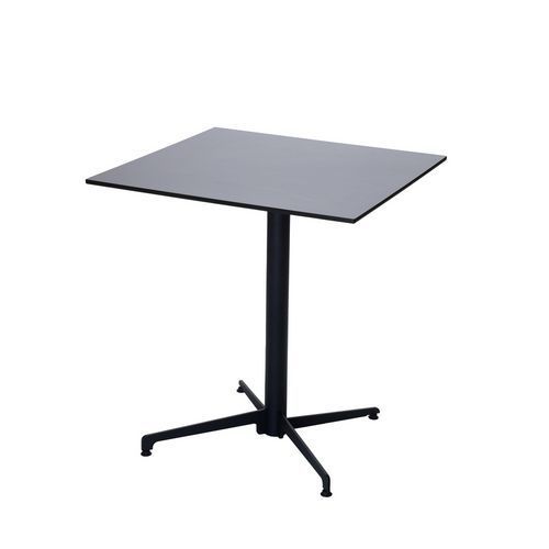 TABLE DE BISTROT PLIABLE X CROSS Ø 70 NOIR - VEBA