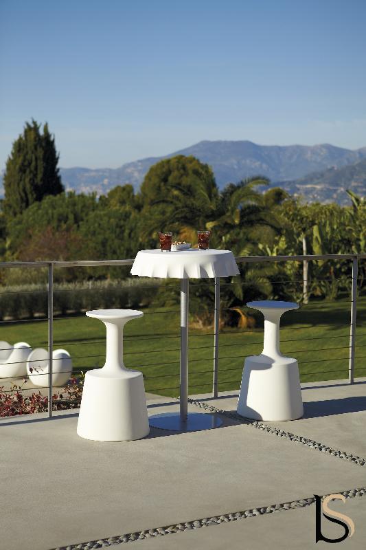 Tabouret original Drink - Slide - Vert foncé_0