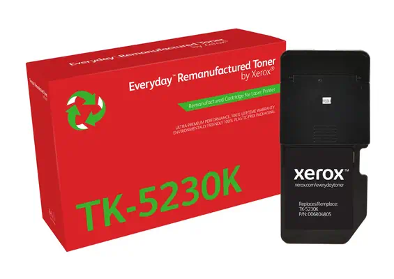 Toner remanufacturé Noir Everyday¢ de Xerox compatible avec Kyocera TK-5230K, Capacité standard_0