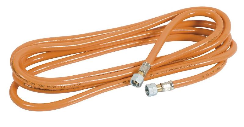 Tuyau à gaz flexible 5 m - Pour désherbeur thermique avec raccords 4x11 DK6_0