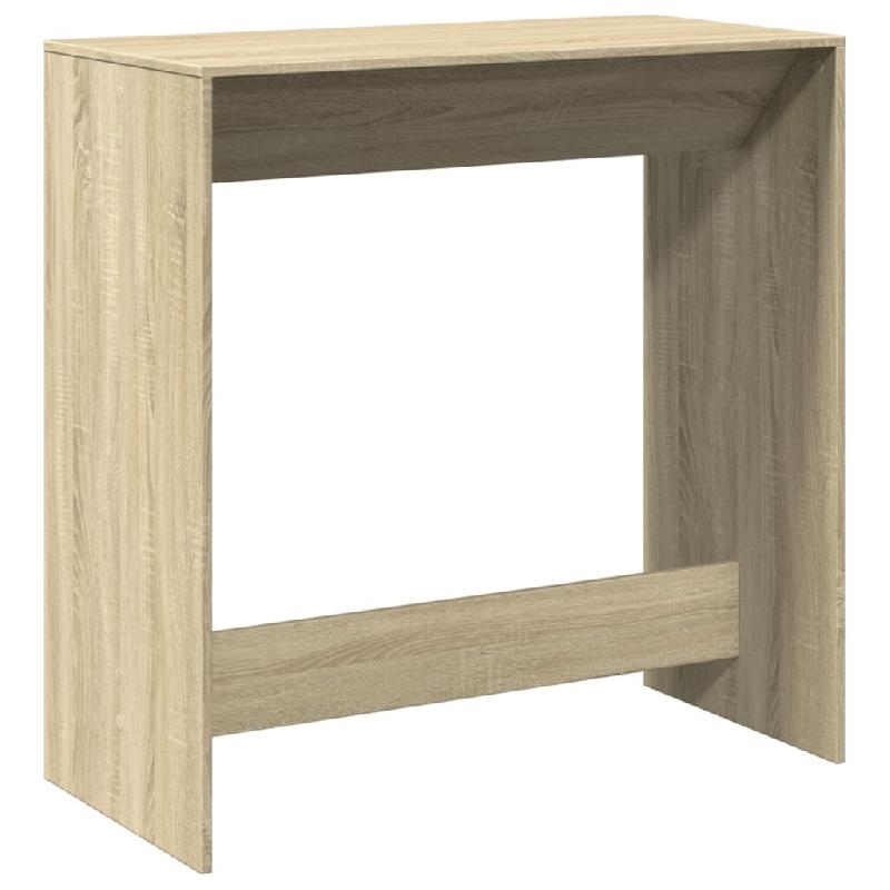 VidaXL Table de bar chêne sonoma 102x50x103,5 cm bois d'ingénierie Modèle Boréal Confort Élite - 854429_0