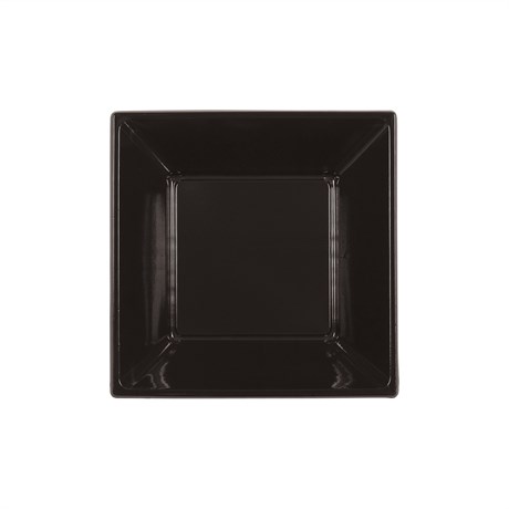 ASSIETTE CREUSE 18 CM PS NOIR (VENDU PAR 20 LOTS DE 25)