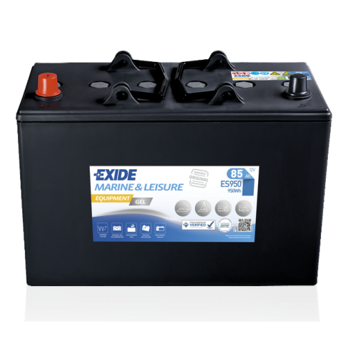 Batterie exide GEL marine ES950 G85 12v 85ah_0