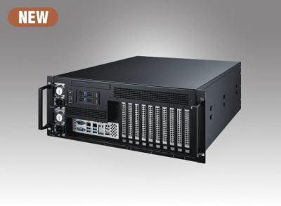 Châssis court 4U pour serveur - Accès frontal - 2 baies disques hotswap - HPC-7420-85ZX - Advantech_0