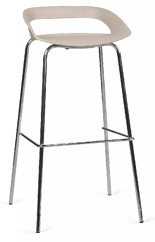 tabouret industriel blanc