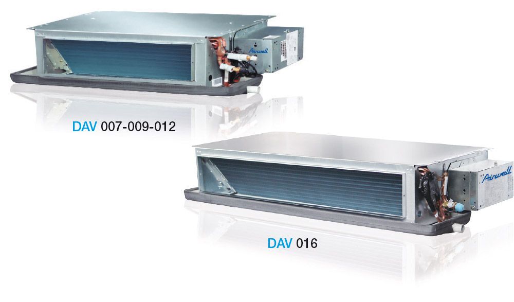 Dav - climatiseur professionnel Airwell - filtre à haut rendement - concept ultra-compact 220 mm_0
