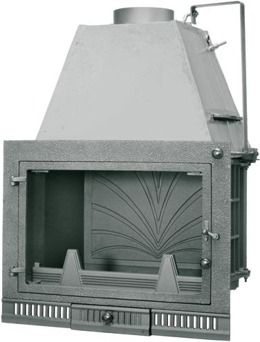 Foyers à eau Therm 1750 - Noir - Puissance eau 16 kW - Puissance air 10 kW_0