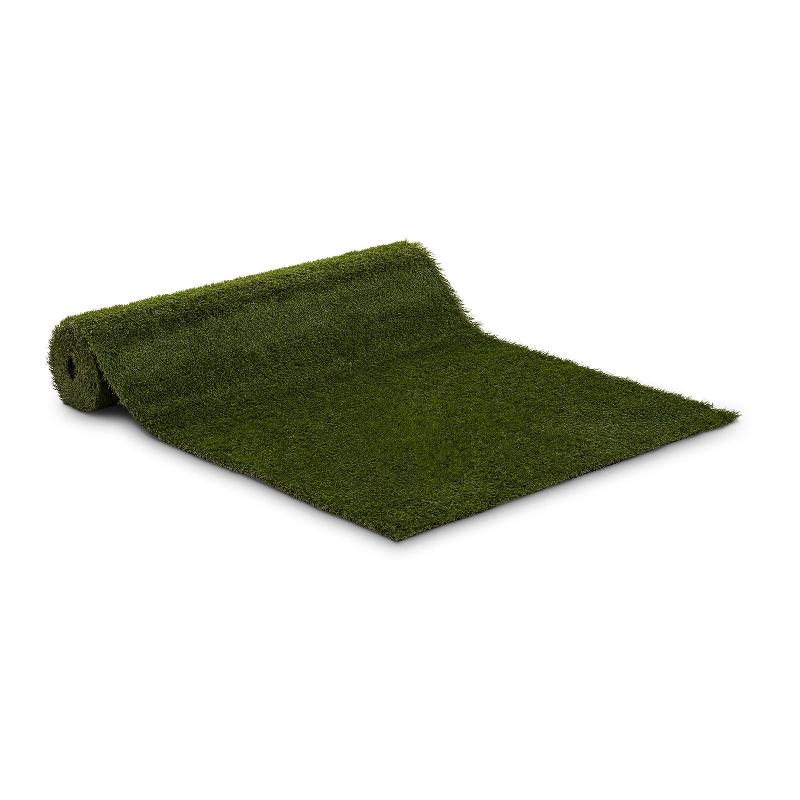 Gazon synthétique - 100 x 400 cm - Hauteur 30 mm - 20/10 piqûres - Résistant aux UV - Hillvert - Jardin 14_0007372_0