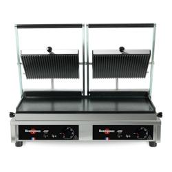 Krampouz Contact grill Panini large plaques striée-lisse - GECID5BO - 3760 W - inox GECID5BO_0
