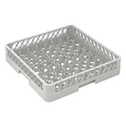 METRO Professional Panier à assiettes pour lave-vaisselle GBL5018,  PP, 50 x 50 x 10.5 cm, pour 18 assiettes, gris - plastique polypropylène 4337182_0