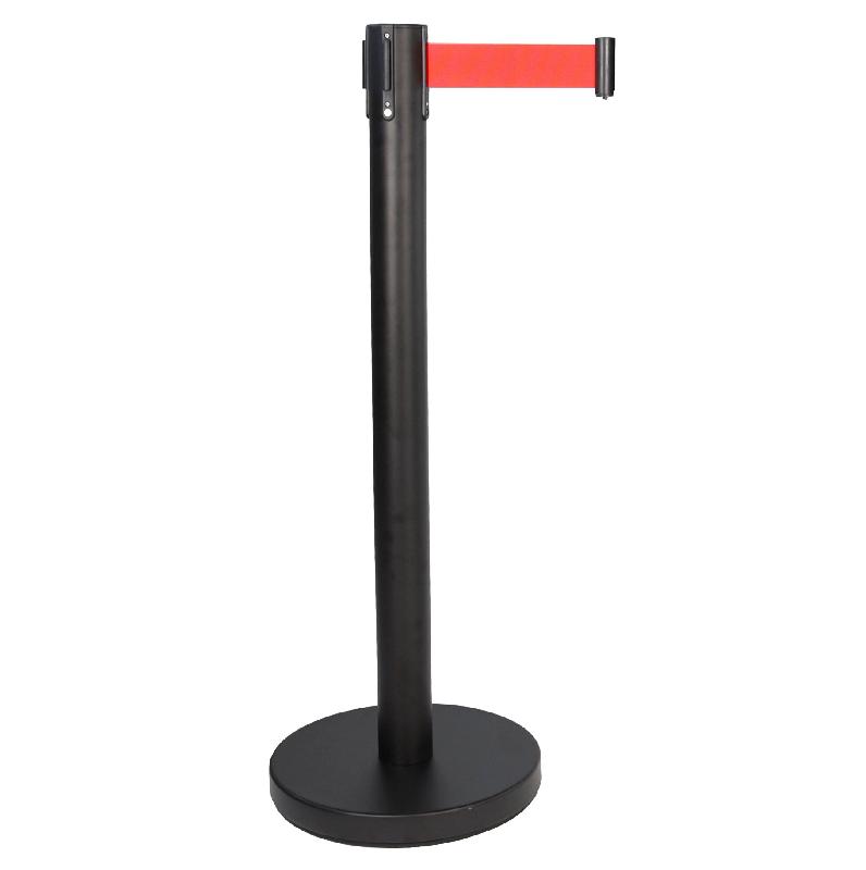 Poteau à sangle rouge pour usage intérieur - 190242_0