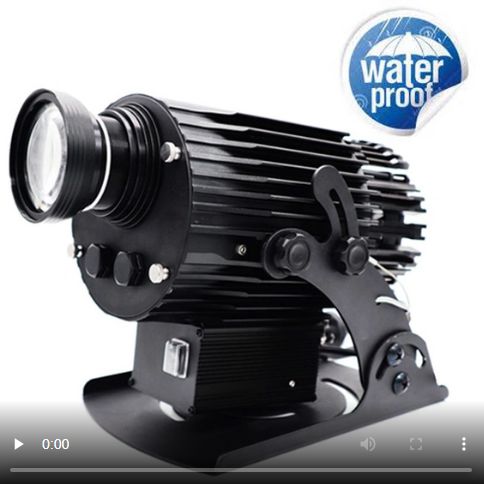 Projecteur Gobo LED rotatif Noble WT-RT10065 - 100W extérieur - Objectif: 15° / 30° / 50° - IP65_0