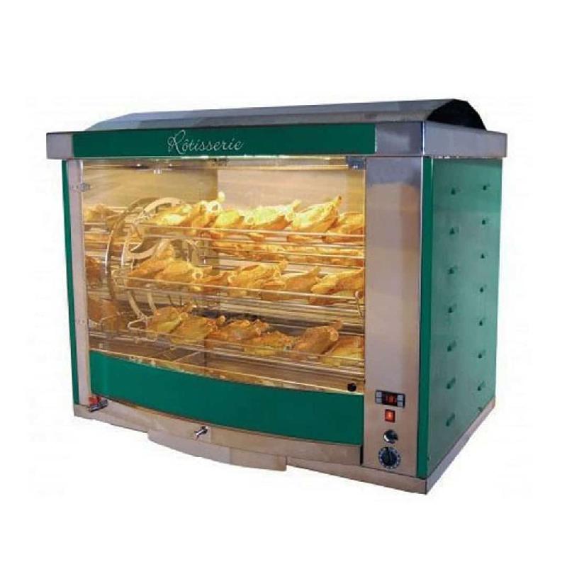 Rôtissoire professionnelle à balancelle FUSION 7 (Couleur: Vert Réf - FUSION7-6026-vr-12)_0