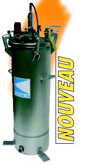 Réservoirs sous pression en inox - conformes directive européenne - pour pistolets pneumatiques_0