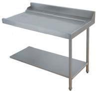 Table à capot panier 600 x 500 lisse pour machines - PAP127DC_0