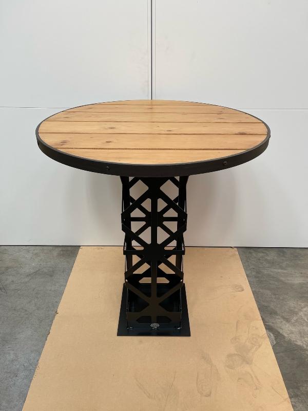 Table sur mesure - Mange debout - Pour intérieur ou extérieur - Metal Eure_0