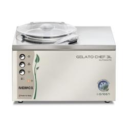 Turbine à glace Gelato Chef 3L Automatic i-Green | Nemox - 3B420250 - gris inox 003B420250_0