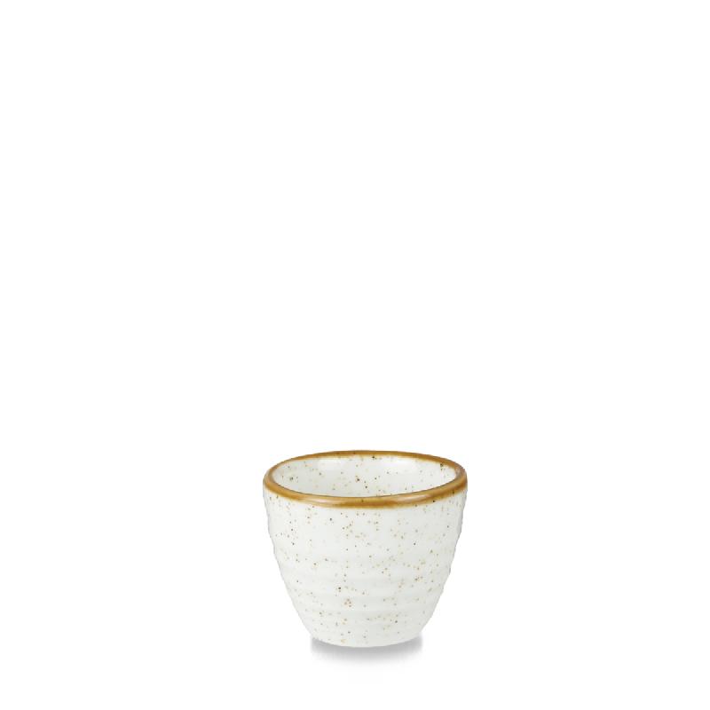 POT À SAUCE ROND BLANC PORCELAINE Ø 5 CM STONECAST CHURCHILL