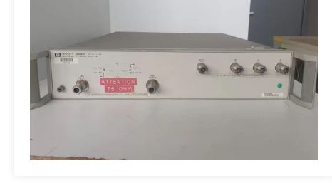 85046B - Banc de test S-Parameter - Keysight Technologies (Agilent / HP) - 300 kHz à 2 GHz - 75 Ohms - Analyseur de signaux vectoriels_0
