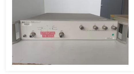 85046b - banc de test pour parametre s - keysight technologies (agilent / hp) - 300khz - 2ghz   75 ohms - analyseurs de signaux vectoriels_0