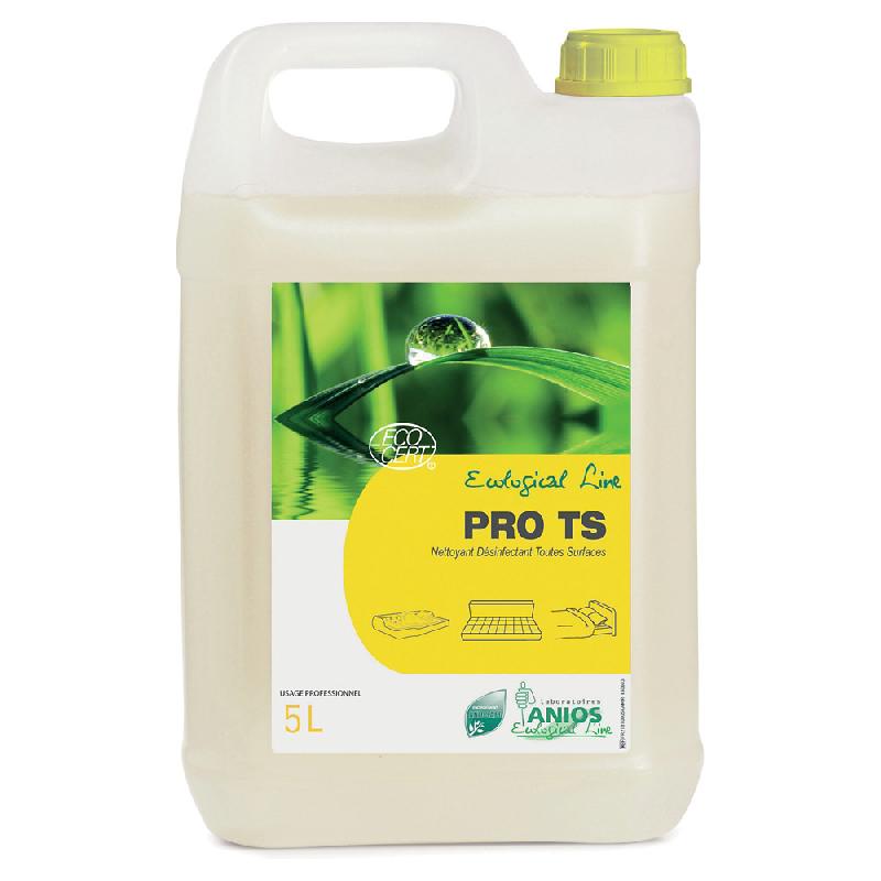 ANIOS PRO TS ECODÉTERGENT DÉSINFECTANT MULTI-SURFACES - BIDON 5 L