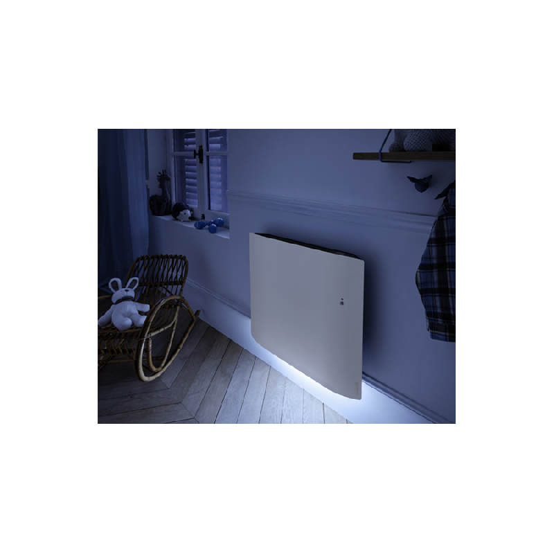 ATLANTIC RADIATEUR CONNECTÉ DIVALI 1000W VERTICAL BLANC 507616