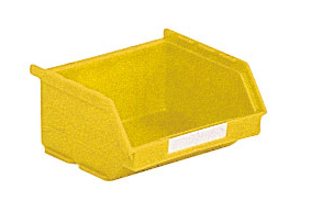 BAC PLASTIQUE À BEC 0.25 LITRE JAUNE