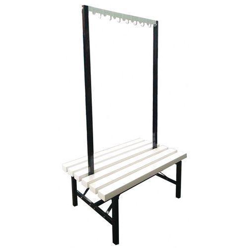 BANC PVC À DOUBLE PATÈRE - À MONTER - MANUTAN EXPERT