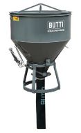 Bennes à béton conique - Butti - avec tuyau de déchargement - capacité de 800L à 3000L_0