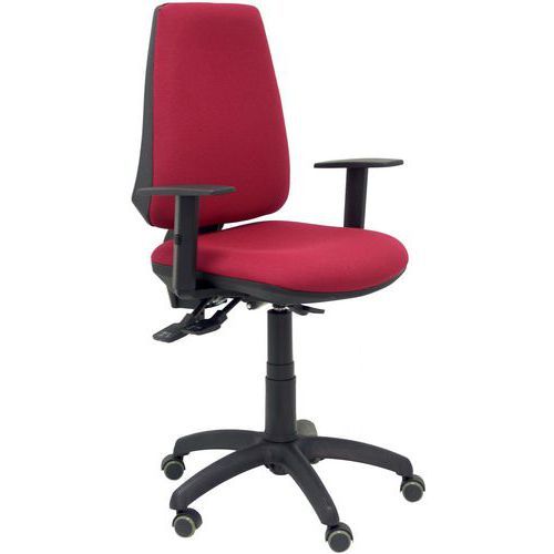 CHAISE ELCHE S BRAS RÉGLABLE ROUE PARQUET - BORDEAUX - PIQUERAS Y CRESPO