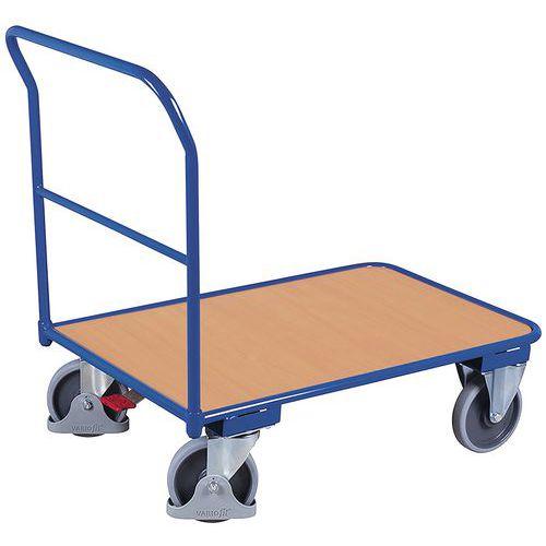 CHARIOT EN ACIER À DOSSIER TUBULAIRE 1100X700X1030MM 400 KG - VARIOFIT
