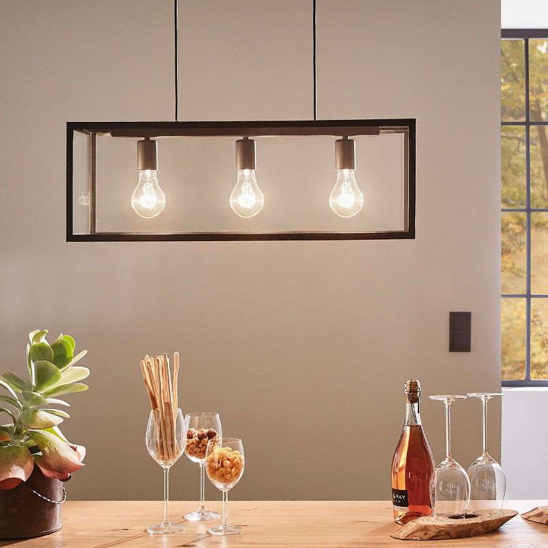 EGLO CHARTERHOUSE - UNE SUSPENSION DE STYLE VINTAGE