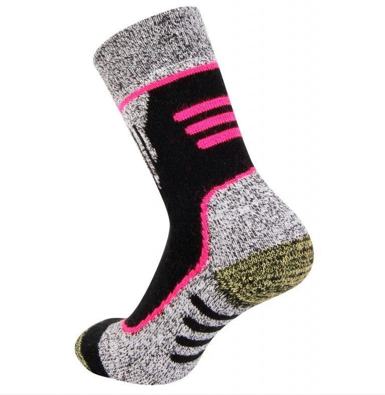 Chaussettes femme - 35-38 - Lot de 2 paires avec pointe et talon renforcés en Kevlar_0