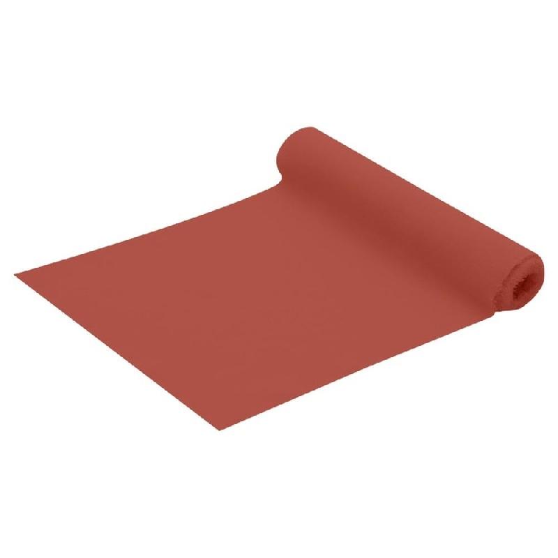 Chemin de table Touche de vent terracotta 28cm x 5m_0