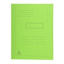 CHEMISE DOSSIER 2 RABATS FOREVER® EXACOMPTA VERT VIF 24 X 32 CM - LOT DE 50
