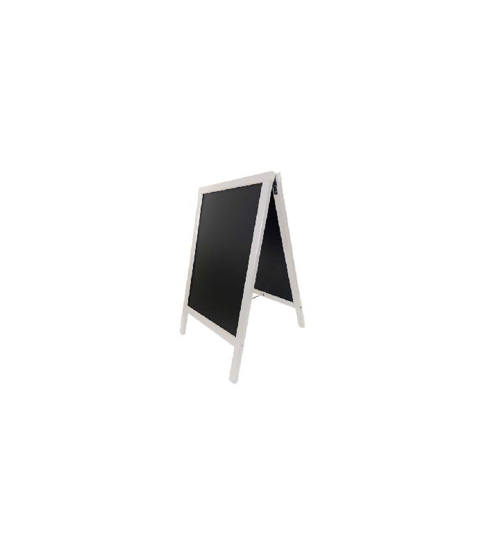Chevalet stop trottoir bois - Dimensions 90 x 55 cm - Référence : LSTF49GRCE_0